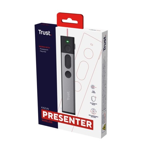 Presenter Trust KAZUN Wireless Grey Presenter Trust KAZUN Wireless Grey