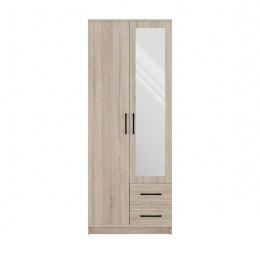 SZAFA ROMANA 80X205 SONOMA Z LUSTREM