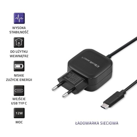 Ładowarka Qoltec 50190 (3400 mA; 17W; USB, USB typ C) Ładowarka Qoltec 50190 (3400 mA; 17W; USB, USB typ C)