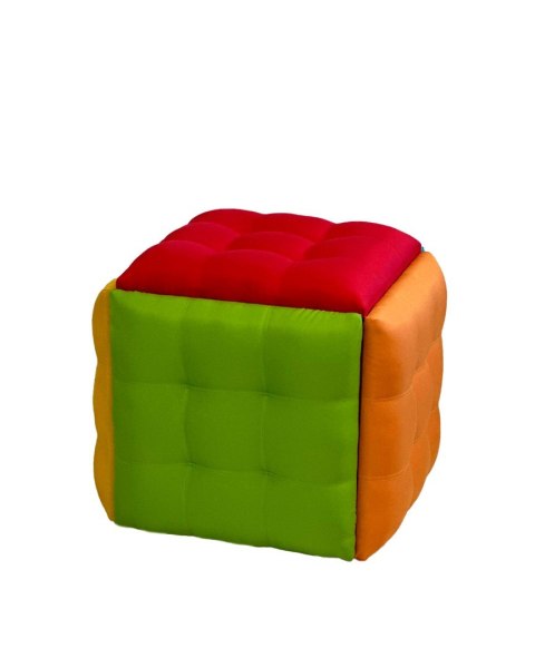 Puf-transformator 5w1 - 5 taboretów w 1 pufie multicolor Puf-transformator 5w1 - 5 taboretów w 1 pufie multicolor