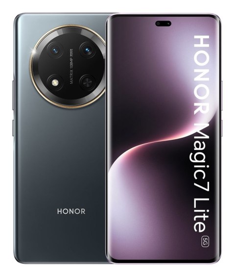 Smartfon Honor Magic7 Lite 5G Dual Sim 8/256GB Titanium Black Smartfon Honor Magic7 Lite 5G Dual Sim 8/256GB Titanium Black