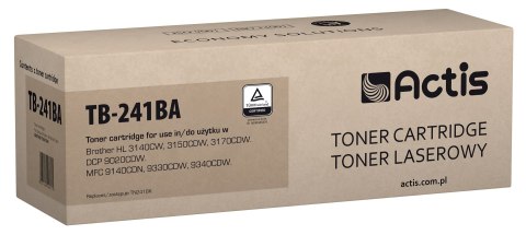 Actis TB-241BA Toner (zamiennik Brother TN-241BK; Standard; 2500 stron; czarny) Actis TB-241BA Toner (zamiennik Brother TN-241BK; Standard; 2500 stron; czarny)