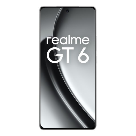 Smartfon realme GT 6 5G 16/512GB Fluid Silver (WYPRZEDAŻ) Smartfon realme GT 6 5G 16/512GB Fluid Silver (WYPRZEDAŻ)