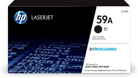 Toner HP czarny HP 59A, HP59A=CF259A, 3000 str. Toner HP czarny HP 59A, HP59A=CF259A, 3000 str.