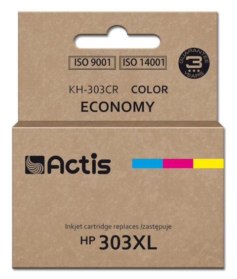 Actis KH-303CR Tusz (zamiennik HP 303XL T6N03AE; Premium; 18ml; 415 stron; kolorowy) Actis KH-303CR Tusz (zamiennik HP 303XL T6N03AE; Premium; 18ml; 415 stron; kolorowy)