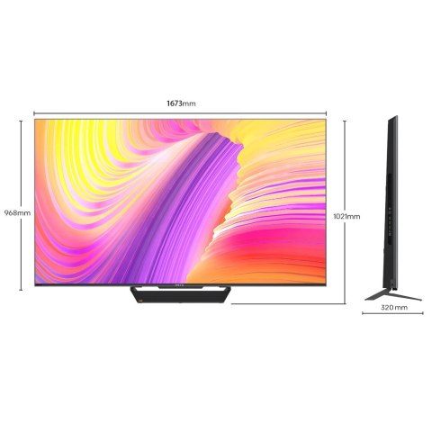Telewizor 75" METZ MiniLED 75MNE9000Z 120Hz 4K Ultra HD Google TV HDR HLG Dolby VISION-ATMOS Telewizor 75" METZ MiniLED 75MNE9000Z 120Hz 4K Ultra HD Google TV HDR HLG Dolby VISION-ATMOS