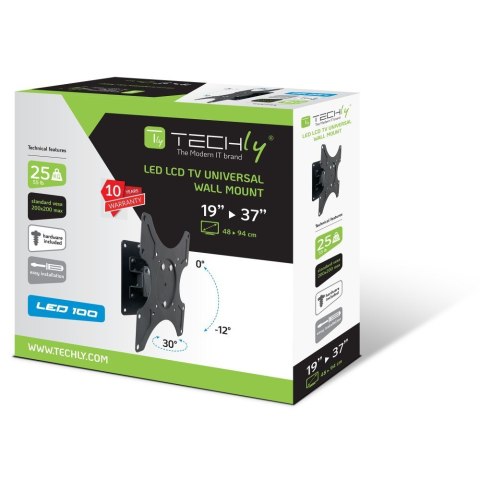 TECHLY UCHWYT ŚCIENNY TV LED/LCD 17-37 CALI 25KG O TECHLY UCHWYT ŚCIENNY TV LED/LCD 17-37 CALI 25KG O