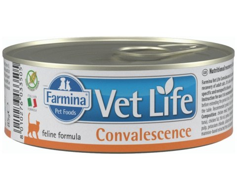 FARMINA Vet Life Convalescence Feline - mokra karma dla kota - 85g FARMINA Vet Life Convalescence Feline - mokra karma dla kota - 85g
