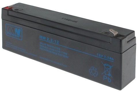 AKUMULATOR 12V/2.2AH-MW AKUMULATOR 12V/2.2AH-MW