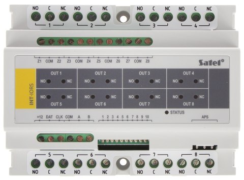 EKSPANDER INT-IORS 8 WEJŚĆ/8 WYJŚĆ SATEL
