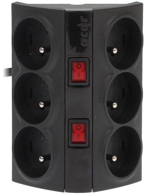 LISTWA ZASILAJĄCA ACAR-SMART (6 GNIAZD) LISTWA ZASILAJĄCA ACAR-SMART (6 GNIAZD)