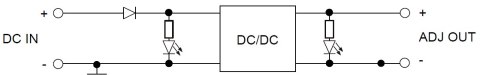MODUŁ PRZETWORNICY PZD-3520-W6 DC/DC