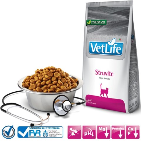 FARMINA Vet Life Struvite Feline - sucha karma dla kota - 2kg FARMINA Vet Life Struvite Feline - sucha karma dla kota - 2kg