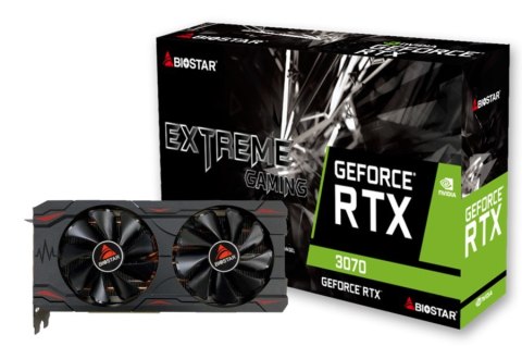 Karta graficzna BIOSTAR RTX 3070 8GB Karta graficzna BIOSTAR RTX 3070 8GB