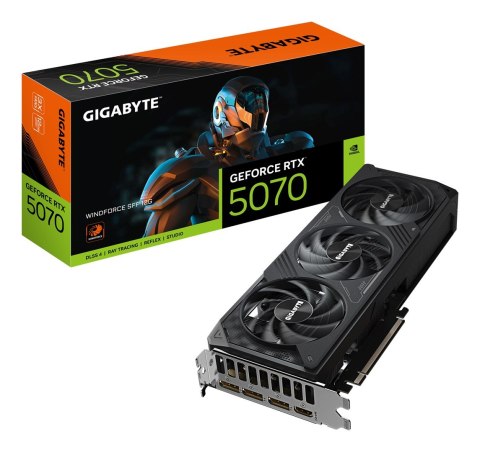 Karta graficzna Gigabyte GeForce RTX 5070 WINDFORCE 12GB Karta graficzna Gigabyte GeForce RTX 5070 WINDFORCE 12GB