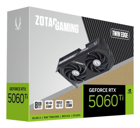 Karta graficzna ZOTAC GAMING GeForce RTX 5060 Ti Twin Edge 8GB Karta graficzna ZOTAC GAMING GeForce RTX 5060 Ti Twin Edge 8GB