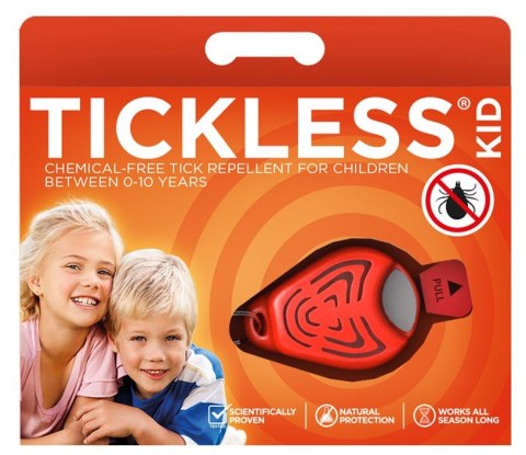 Odstraszacz kleszczy dla dzieci TickLess Kid orange Odstraszacz kleszczy dla dzieci TickLess Kid orange