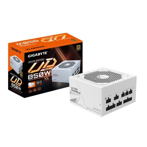 Zasilacz Gigabyte UD850GM PG5W 850W 80+ Gold White Zasilacz Gigabyte UD850GM PG5W 850W 80+ Gold White