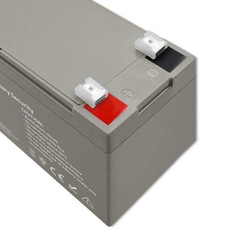 QOLTEC AKUMULATOR AGM 12V | 7AH | MAX. 105A | SECURITY QOLTEC AKUMULATOR AGM 12V | 7AH | MAX. 105A | SECURITY