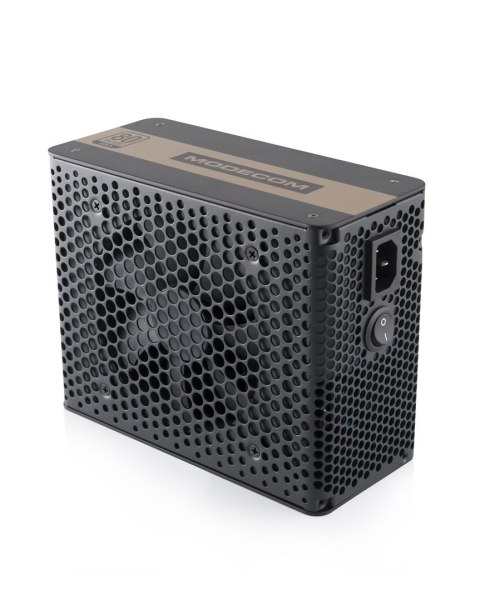 Zasilacz MODECOM Volcano ZAS-MC90-SM-750-ATX-VOLCANO-GOLD (750 W; Aktywne) Zasilacz MODECOM Volcano ZAS-MC90-SM-750-ATX-VOLCANO-GOLD (750 W; Aktywne)