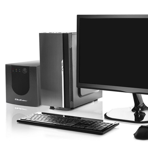 QOLTEC ZASILACZ AWARYJNY UPS LINE INTERACTIVE | MONOLITH | 1500VA | 900W QOLTEC ZASILACZ AWARYJNY UPS LINE INTERACTIVE | MONOLITH | 1500VA | 900W