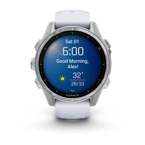 Garmin Fenix 8 AMOLED 43mm Srebrny Garmin Fenix 8 AMOLED 43mm Srebrny