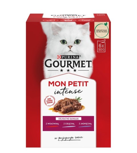 GOURMET Mon Petit Mix Mięsny - mokra karma dla kota - 6 x 50 g GOURMET Mon Petit Mix Mięsny - mokra karma dla kota - 6 x 50 g