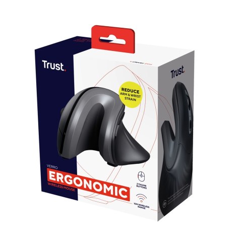 Mysz TRUST Verro Ergonomic Wireless Mouse Mysz TRUST Verro Ergonomic Wireless Mouse