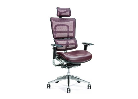 Ergonomiczny fotel biurowy ERGO 800 śliwkowy Ergonomiczny fotel biurowy ERGO 800 śliwkowy