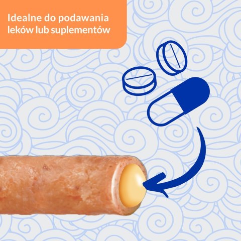 INABA Churu Rolls Tuńczyk z przegrzebkami - przysmak dla kota - 4x10 g INABA Churu Rolls Tuńczyk z przegrzebkami - przysmak dla kota - 4x10 g