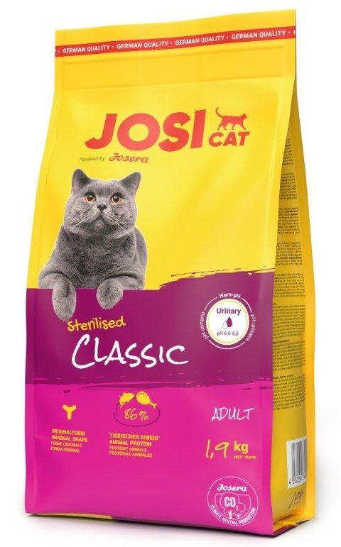 JOSERA JosiCat Sterilised Classic - sucha karma dla kota - 1,9 kg JOSERA JosiCat Sterilised Classic - sucha karma dla kota - 1,9 kg