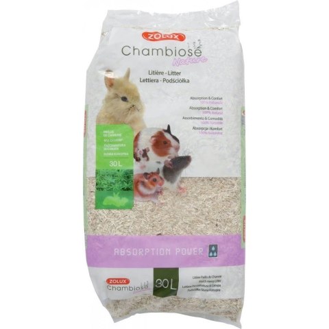 ZOLUX Chambiose Nature - Podściółka - 30 l/ 3,5 kg ZOLUX Chambiose Nature - Podściółka - 30 l/ 3,5 kg