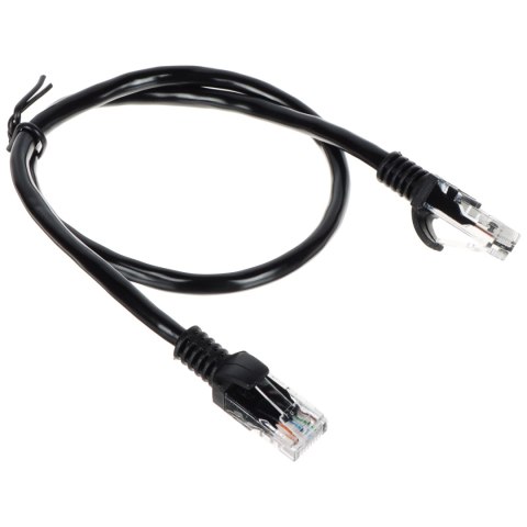 PATCHCORD RJ45/0.5-BLACK 0.5 m PATCHCORD RJ45/0.5-BLACK 0.5 m