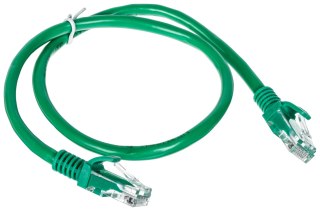 PATCHCORD RJ45/0.5-GREEN 0.5 m