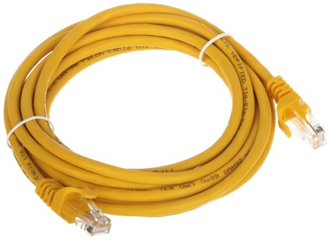 PATCHCORD RJ45/3.0-YELLOW 3.0 m PATCHCORD RJ45/3.0-YELLOW 3.0 m