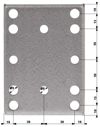 UCHWYT NA SŁUP BRU-1