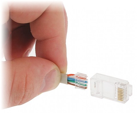 WTYK MODULARNY RJ45/6*P10 WTYK MODULARNY RJ45/6*P10