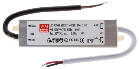ZASILACZ IMPULSOWY 12V/1.25A-LED ZASILACZ IMPULSOWY 12V/1.25A-LED