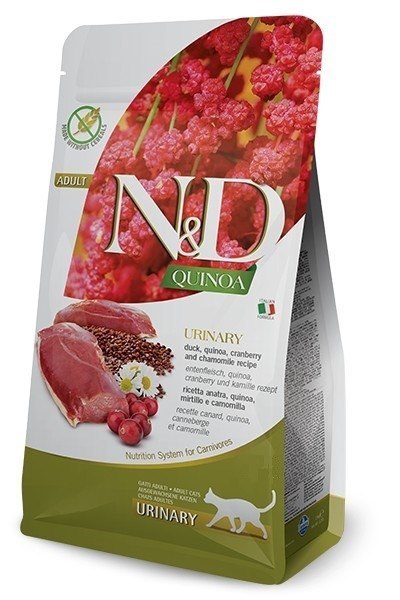 FARMINA N&D Quinoa Urinary Duck - sucha karma dla kota - 5kg FARMINA N&D Quinoa Urinary Duck - sucha karma dla kota - 5kg