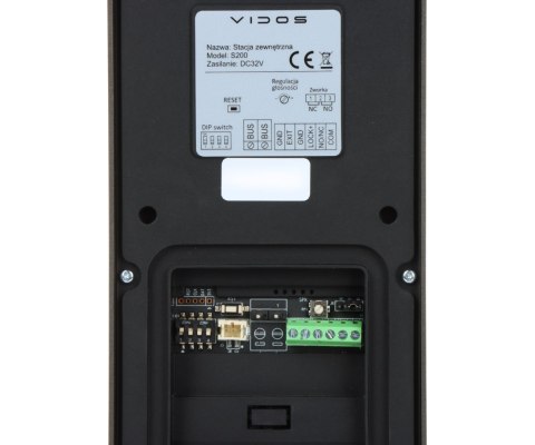 WIDEODOMOFON S200 VIDOS 2IP
