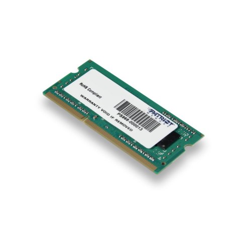 Pamięć Patriot Memory Signature PSD34G160081S (DDR3 SO-DIMM; 1 x 4 GB; 1600 MHz; CL11) Pamięć Patriot Memory Signature PSD34G160081S (DDR3 SO-DIMM; 1 x 4 GB; 1600 MHz; CL11)