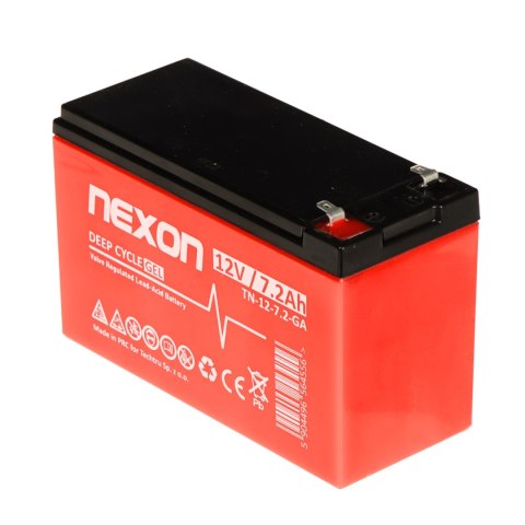 AKUMULATOR ŻELOWY 12V/7.2AH-NEXON NEXON AKUMULATOR ŻELOWY 12V/7.2AH-NEXON NEXON