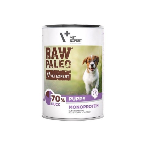 VetExpert Raw Paleo Kaczka Puppy Can 400g VetExpert Raw Paleo Kaczka Puppy Can 400g