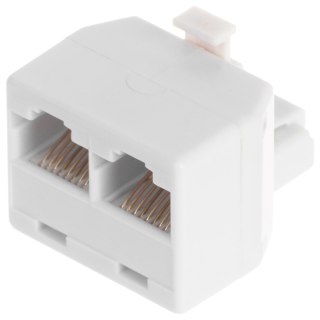 ROZGAŁĘŹNIK RJ45-W/2RJ45-G
