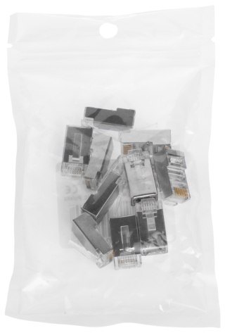 WTYK MODULARNY EKRANOWANY RJ45/EKRAN*P10