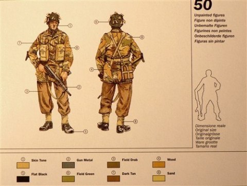 British paratroopers British paratroopers