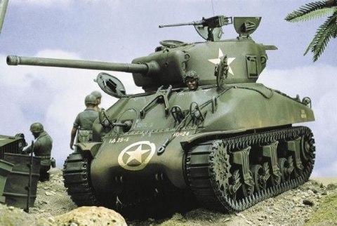 Italeri m4-a1 sherman Italeri m4-a1 sherman