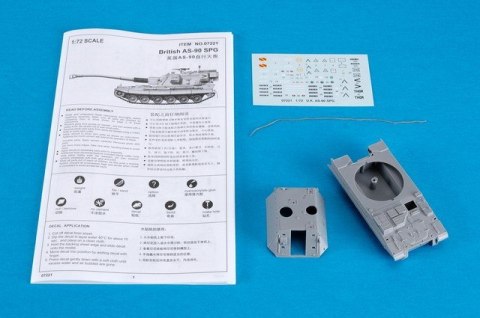 Model plastikowy british as-90 spg Model plastikowy british as-90 spg