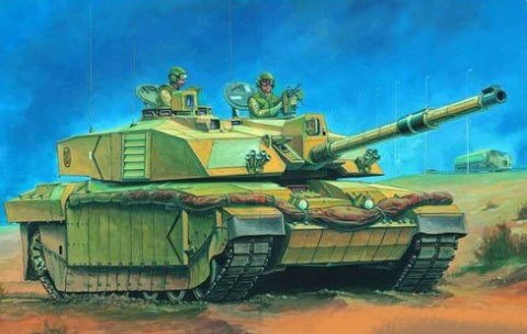 Model plastikowy british challenger 2 mbt Model plastikowy british challenger 2 mbt