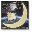 Glowing gwiazdy i księżyc